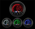 60mm Premium Evo Electrical Fuel Pressure Gauge (238EVOFP-PK.PSI) - Modern Automotive Performance
