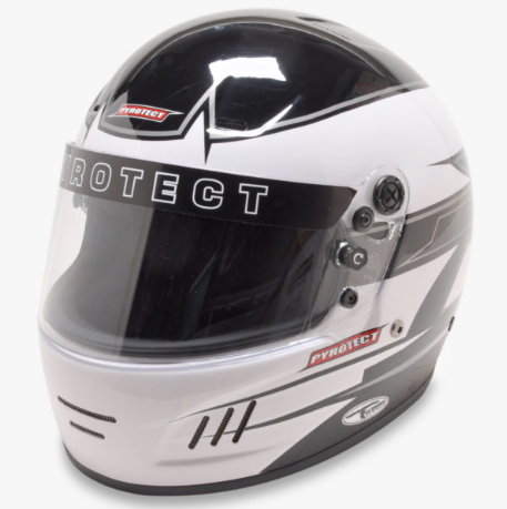 Pyrotect SA2015 Pro Airflow Rebel Helmet - Full Face/White 
