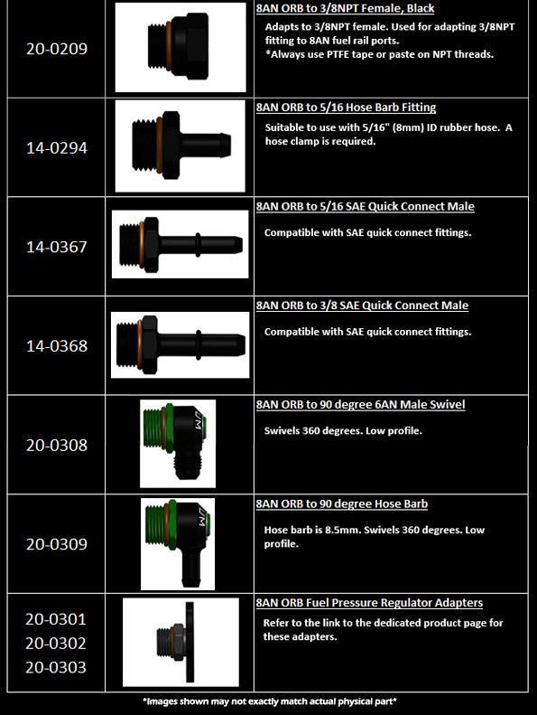 Radium 6AN ORB Fittings - RAD Industries Parts Store