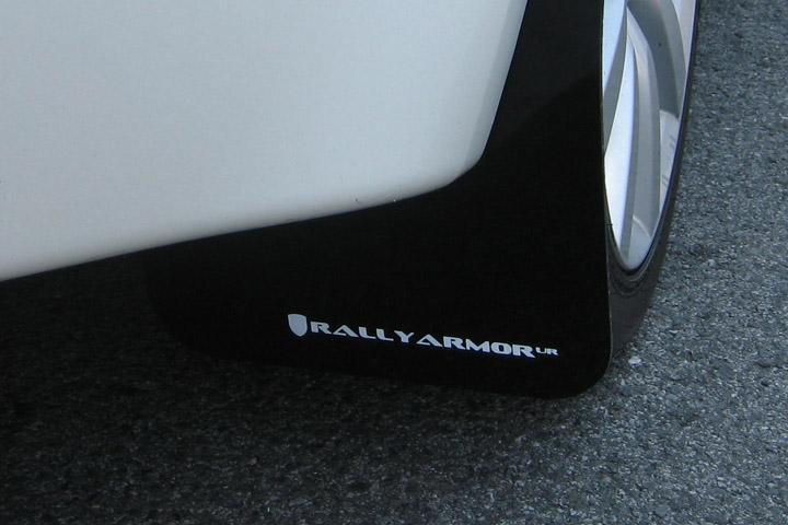 RallyArmor Polyurethane Mud Flaps | 2008-2015 Mitsubishi Evolution