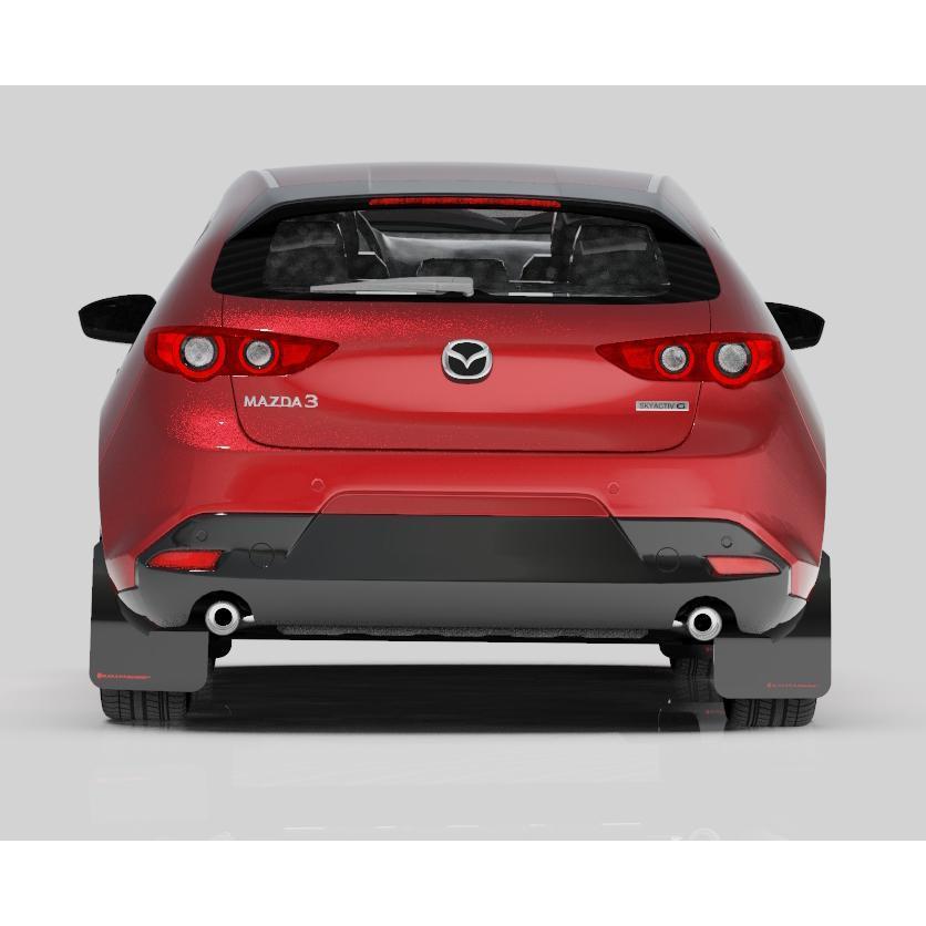 RallyArmor UR Mud Flaps | 2019-2020 Mazda 3 GT Sport Hatch (MF61