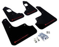 RallyArmor Polyurethane Mud Flaps | 2008-2015 Mitsubishi Evolution X (MF10-UR)