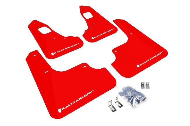 RallyArmor Polyurethane Mud Flaps | 2008-2015 Mitsubishi Evolution