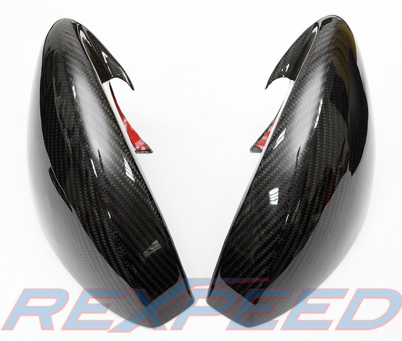 Rexpeed M-style Dry Carbon Mirror Covers | 2007-2014 Nissan R35