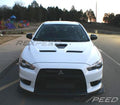 Rexpeed Evo X Ralliart Style Carbon Splitter - Modern Automotive Performance
 - 1