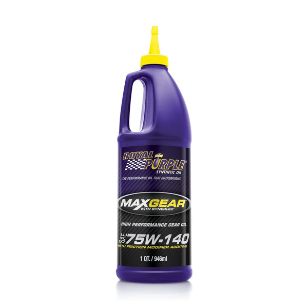 Royal Purple 75W90 Max Gear Transmission Fluid - 1 Quart (01300) –  MAPerformance