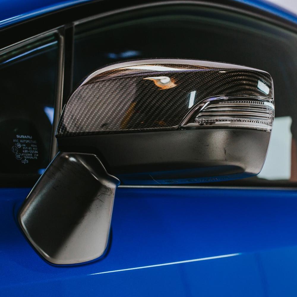 Wrx carbon store fiber mirror covers