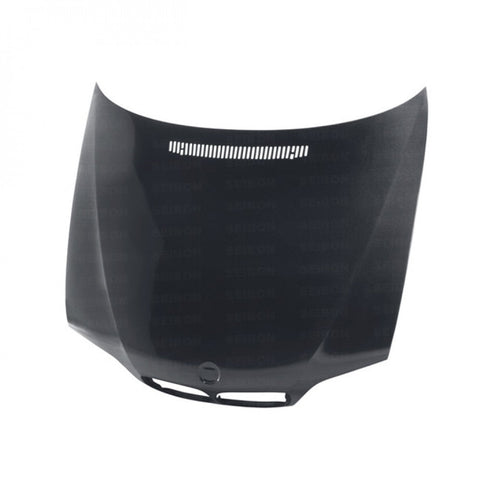 Seibon OEM-Style Carbon Fiber Hood | 2002-2005 BMW 3 Series 4dr E46 (HD0205BMWE464D-OE)