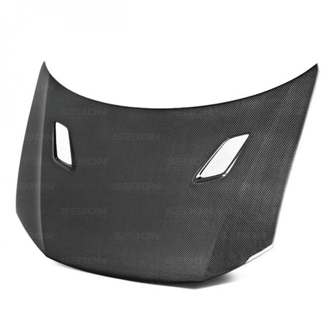 Seibon MG-Style Carbon Fiber Hood | 2012-2013 Honda Civic 2Dr (HD1213HDCV2D-MG)