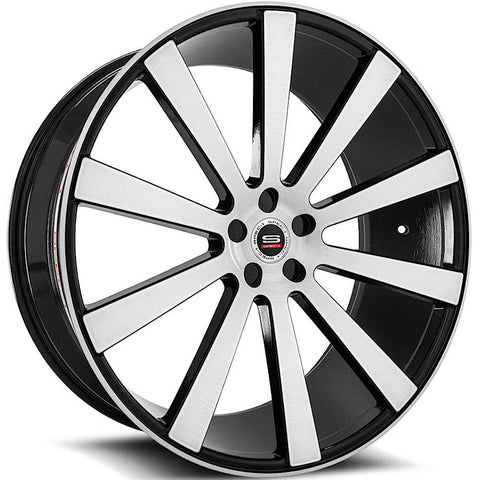 Spec-1 SPL-002 Series 22x9in. 5x110 32mm. Offset Wheel  (SPL20222904032GBB-DT5X110)