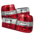 Spyder Auto  BMW E34 5-Series 88-95 Euro Style Tail Lights - Red Clear - Modern Automotive Performance
