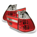 Spyder Auto BMW E53 X5 00-06 4PCS Euro Style Tail Lights- Red Clear - Modern Automotive Performance
