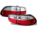 Spyder Auto Honda Civic 92-95 2/4DR LED Tail Lights - Red Clear - Modern Automotive Performance
