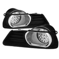 Spyder Auto Toyota Camry 07-09 LED Fog Lights w/Switch - Clear - Modern Automotive Performance
