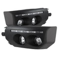 Spyder Auto Toyota FJ Cruiser 07-14 Fog Lights With LED Daytime Running Lights W/Switch - Black - Modern Automotive Performance
