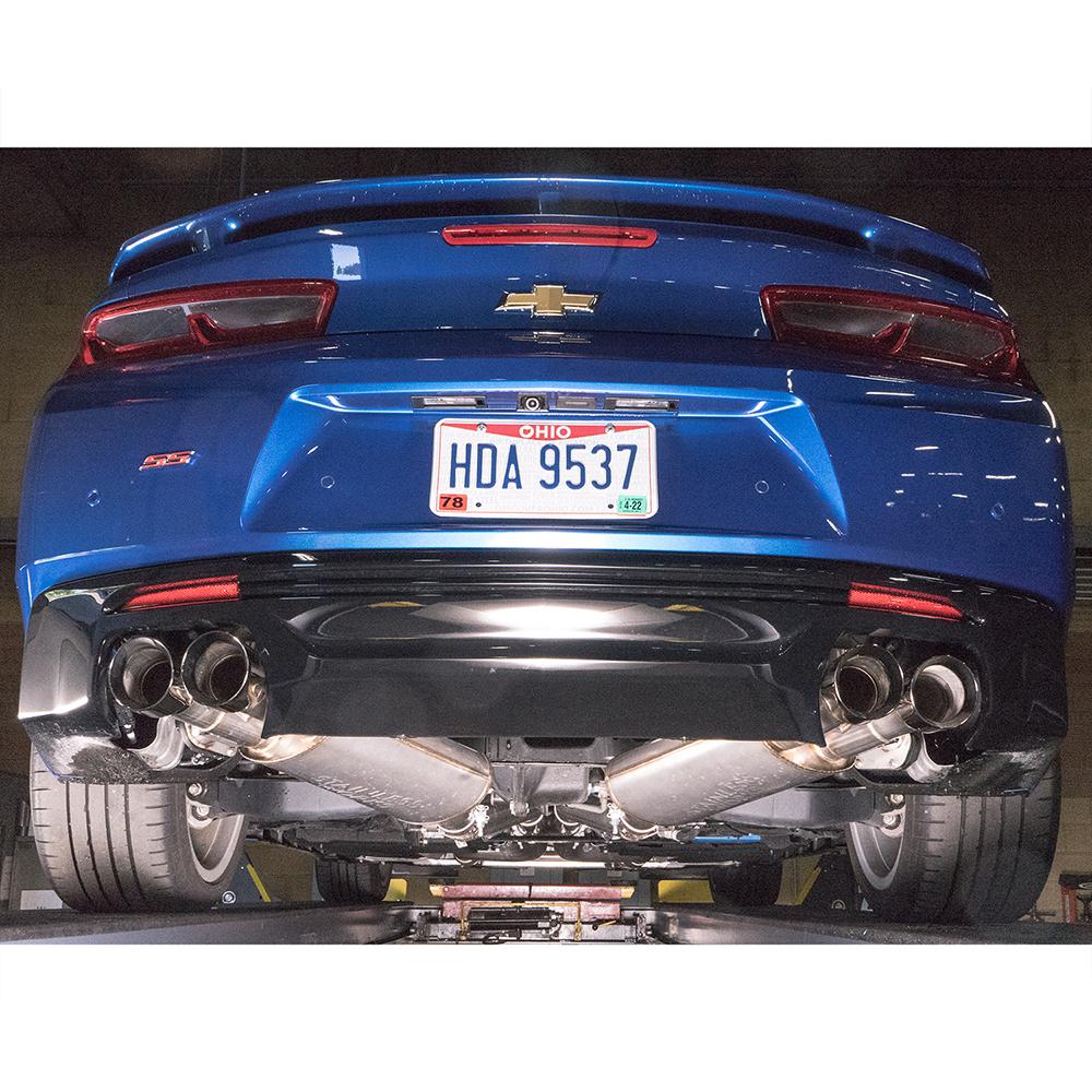 2017 camaro ss on sale axle back exhaust