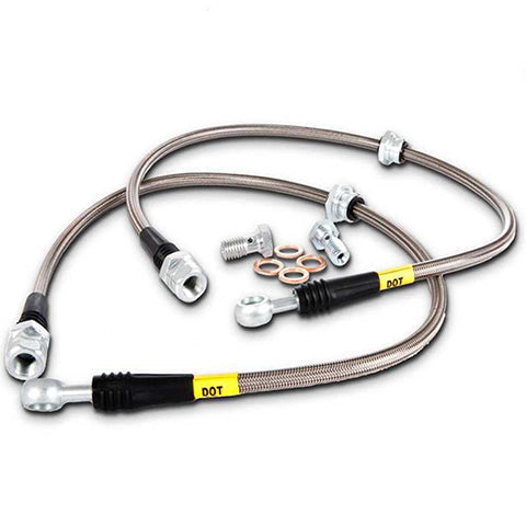 Stoptech Stainless Steel Rear BBCs Brake Lines | 1989-1996 Nissan 300ZX (950.42504)