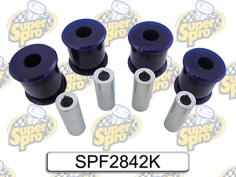 SuperPro Front Control Arm Front Upper Bushing Kit | 1984 Jeep Cherokee (SPF2842K)