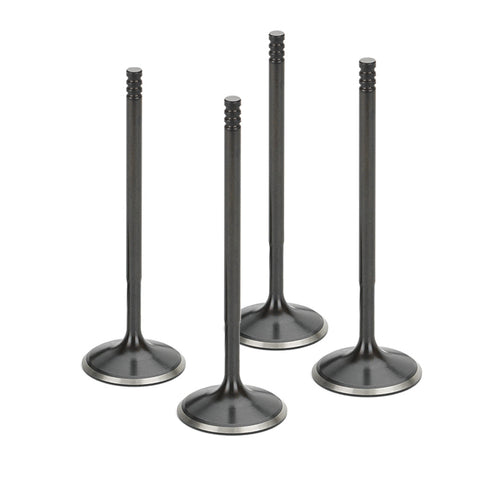 Supertech Black Nitride Intake Valves - +1mm Oversize - Set of 4 | Multiple Volkswagen Fitments (VWIVN-1017-4)