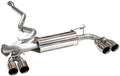 2008-2009 Subaru WRX/STI Medallion Touring Quad Tips Catback Exhaust by Tanabe (T70140) - Modern Automotive Performance
