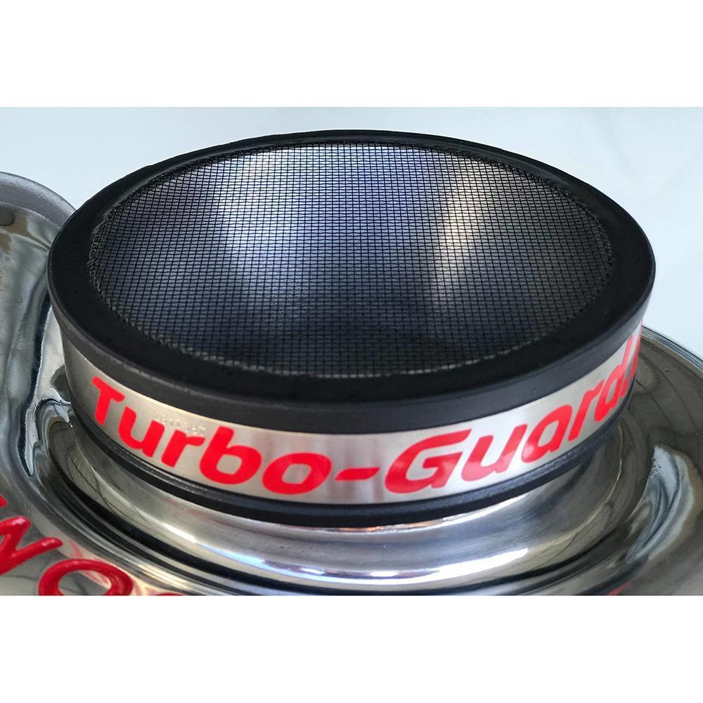 Turbocharger stack guard mesh air filter Screen - 2.5 + Worm gear clamp