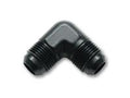 821 series Flare Union 90 Degree Adapter Fittings; Size: -3 AN by Vibrant Performance - Modern Automotive Performance
