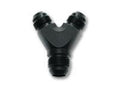 Y Adapter Fitting; Size: -6AN In x -4AN x -4AN Out by Vibrant Performance - Modern Automotive Performance
