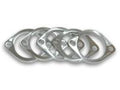 2-bolt Stainless Steel Flange (2.25" I.D.) Single Flange, Retail Packed by Vibrant Performance - Modern Automotive Performance
