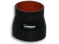 4 Ply Reducer Coupling, 1.75" x 2.5" x 3" long Black by Vibrant Performance - Modern Automotive Performance
