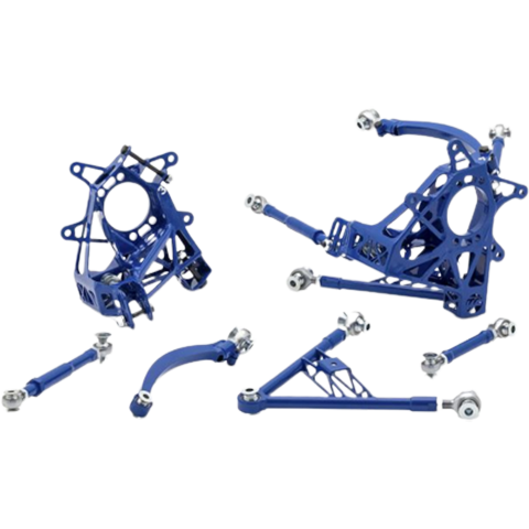 Wisefab Rear Suspension Drop Knuckle Kit | 1994-1998 Nissan 240SX and  1999-2002 Nissan Silvia S15 (WF1142)