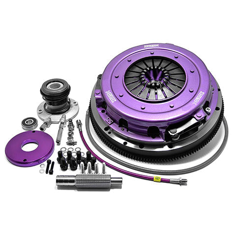 XClutch Twin Solid Organic Clutch Kit | 2009-2015 Cadillac CTS-V and 2012-2015 Chevrolet Camaro ZL1 (XKGM27634-2G)