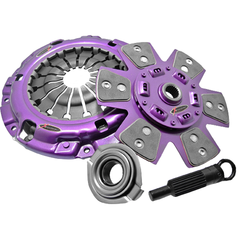 XClutch Stage 2 Single Sprung Ceramic Clutch Kit | 1991-1999 Mitsubish ...